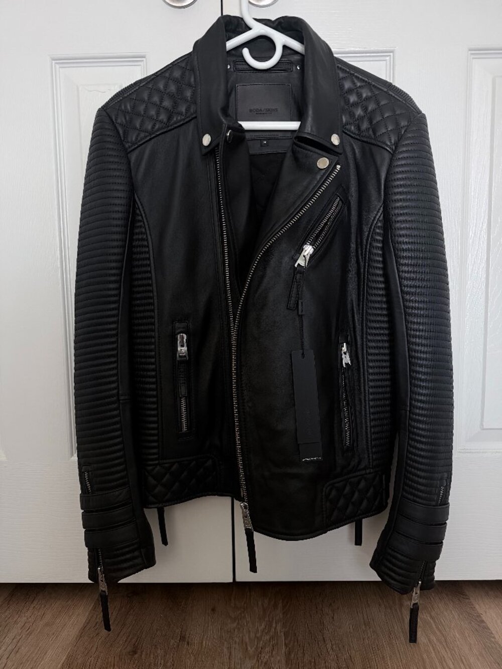NWT Boda Skins Alexander 4.0 Leather Jacket Brand New
